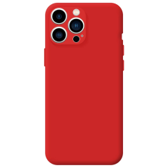 Capa iPhone 13 Pro Max Soft Silky Vermelho
