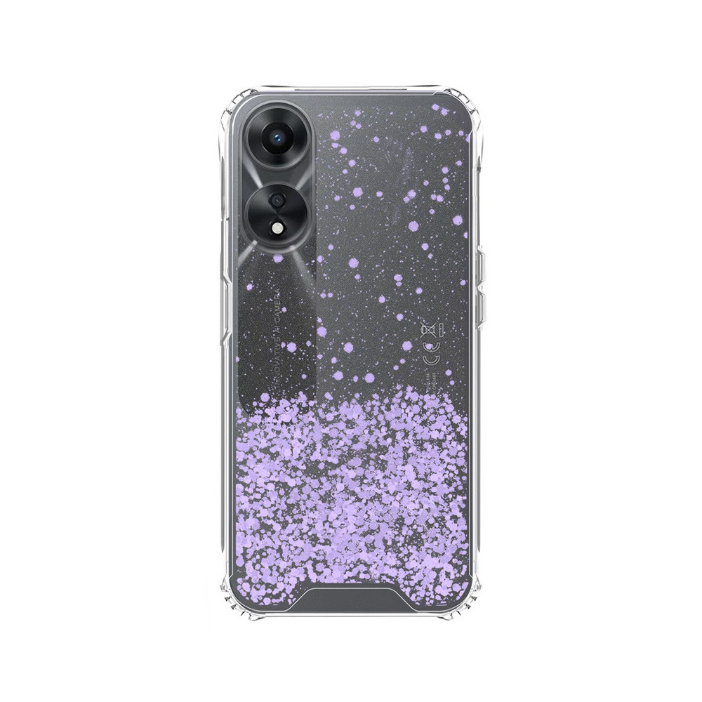 Capa OPPO A78 5G Anti Choque Brilhantes Lilás