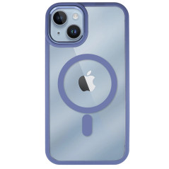 Capa iPhone 13 Frame Premium MagSafe Azul