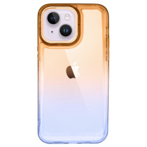 Capa iPhone 13 Space Degradê Laranja Azul