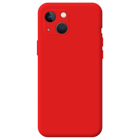 Capa iPhone 13 Mini Soft Silky Vermelho