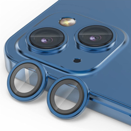 Protetor Câmara iPhone 13 Mini Azul