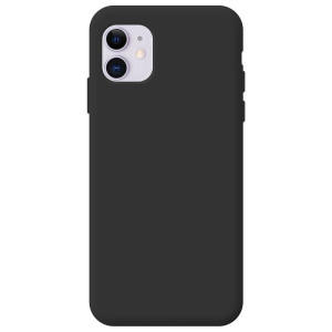 Capa iPhone 12 Soft Silky Preto