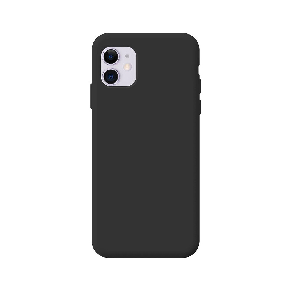 Capa iPhone 12 Soft Silky Preto