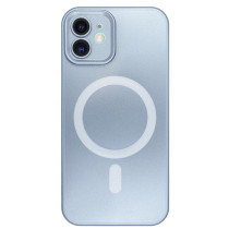 Capa iPhone 12 Metalizada MagSafe Azul