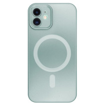 Capa iPhone 12 Metalizada MagSafe Verde