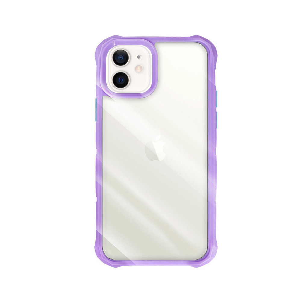 Capa iPhone 12 Efeito Diamantado Lilás