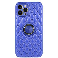 Capa iPhone 12 Pro Fluffy Diamond Anel Azul