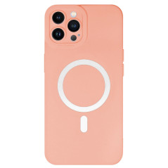 Capa iPhone 12 Pro Silky MagSafe Rosa