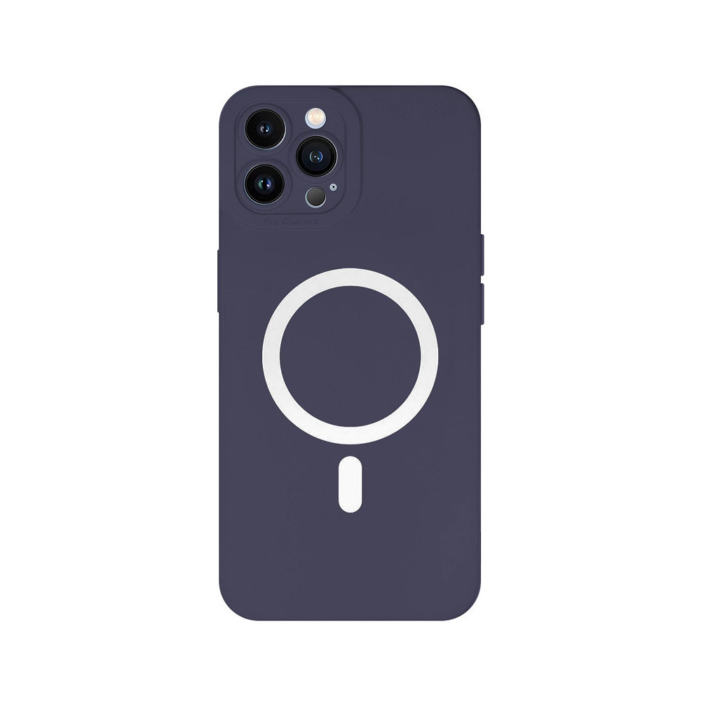 Capa iPhone 11 Silky MagSafe Azul