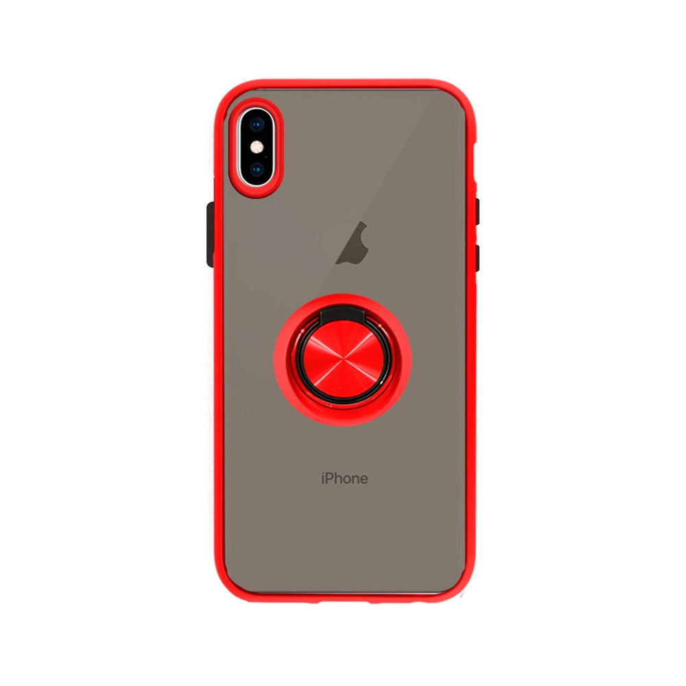 Capa iPhone XS Max Híbrida Anel Vermelho