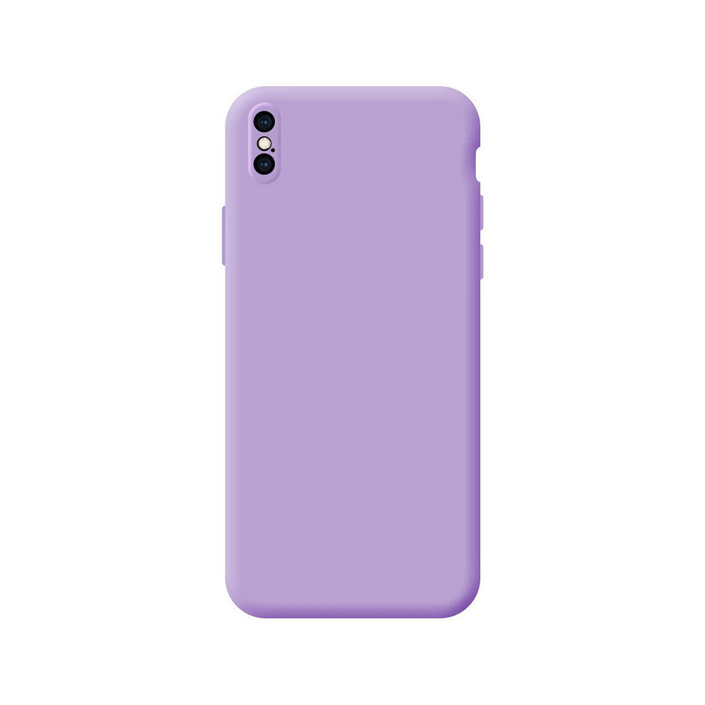 Capa iPhone XS Max Soft Silky Lilás