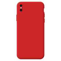 Capa iPhone XS Max Soft Silky Vermelho