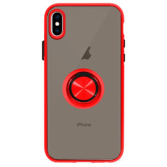 Capa iPhone XR Híbrida Anel Vermelho