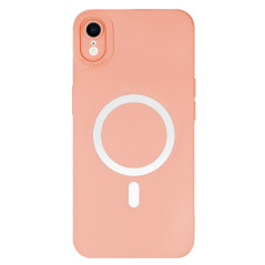 Capa iPhone XR Silky MagSafe Rosa