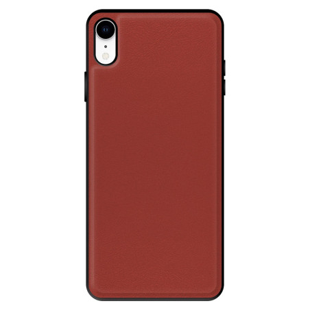 Capa iPhone XR Efeito Pele Magnética Vermelho