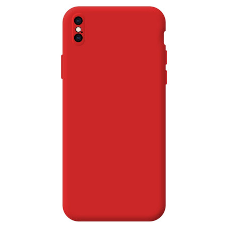 Capa iPhone X / XS Soft Silky Vermelho
