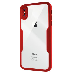 Capa iPhone X / XS 360 Dupla Face Vermelho