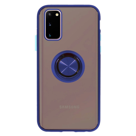 Capa Samsung S20 FE Híbrida Anel Azul