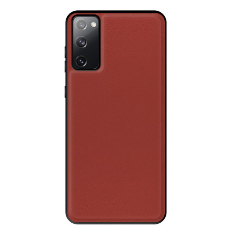 Capa Samsung S20 FE Efeito Pele Magnética Vermelho