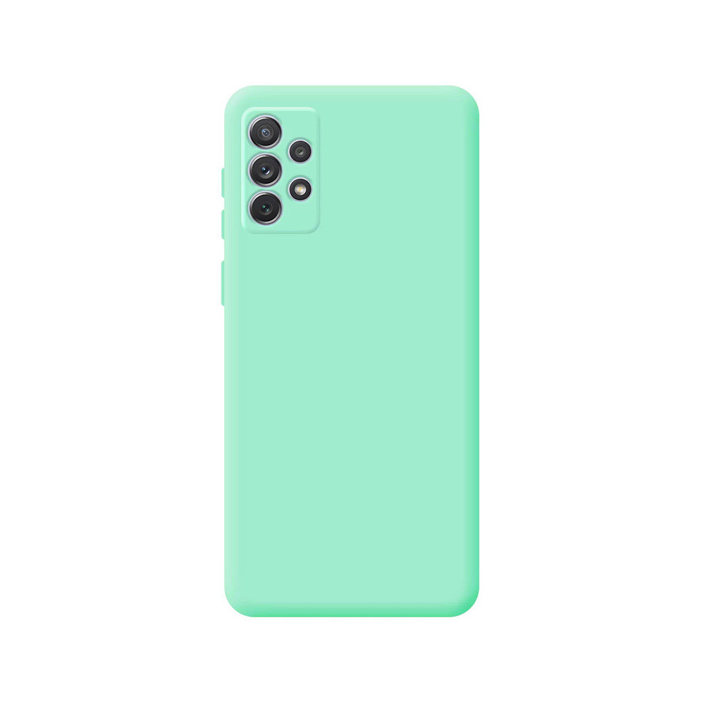 Capa Samsung A72 Soft Silky Verde Água Capa Samsung A72 Soft Silky Verde Água
