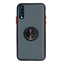 Capa Samsung A70 Híbrida Anel Preto