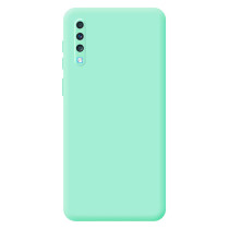 Capa Samsung A70 Soft Silky Verde Água
