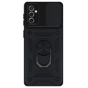 Capa Samsung A04s Câmara Armor Anel Preto