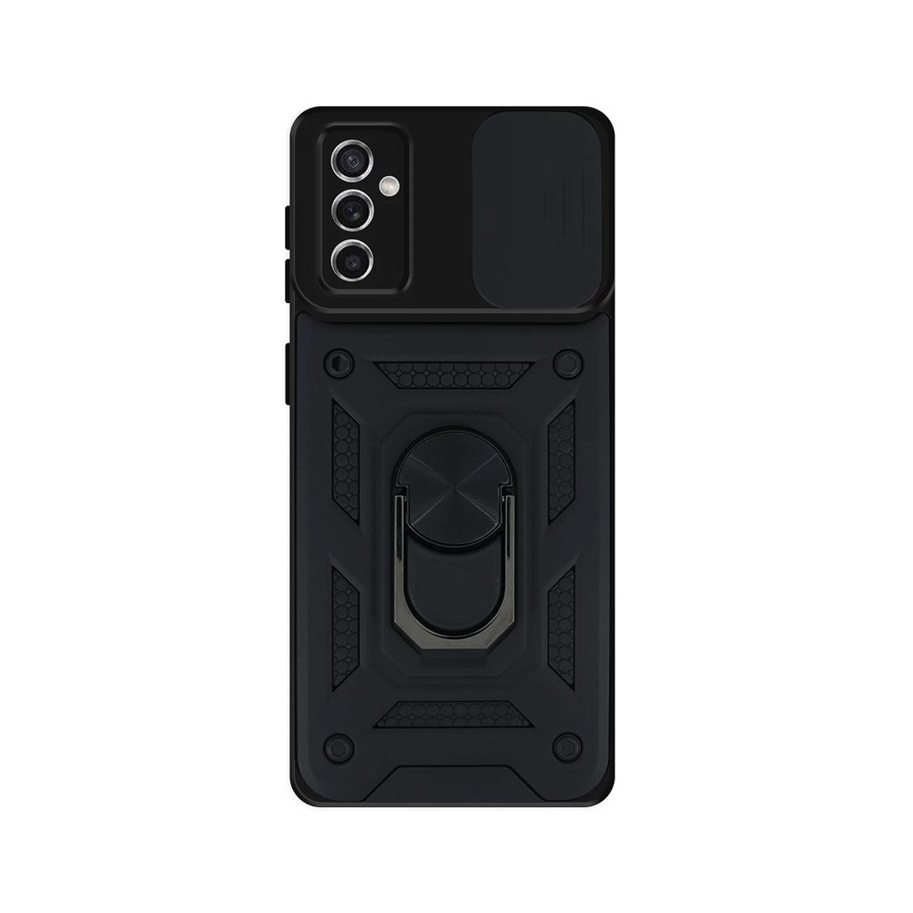 Capa Samsung A04s Câmara Armor Anel Preto