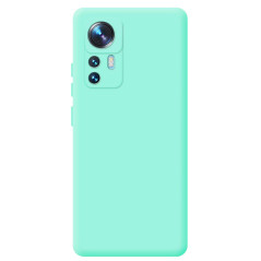 Capa Xiaomi 12 5G Soft Silky Verde Água