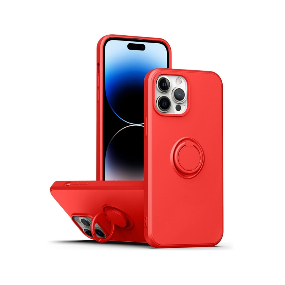 Capa Xiaomi 12X 5G Silky Anel Vermelho
