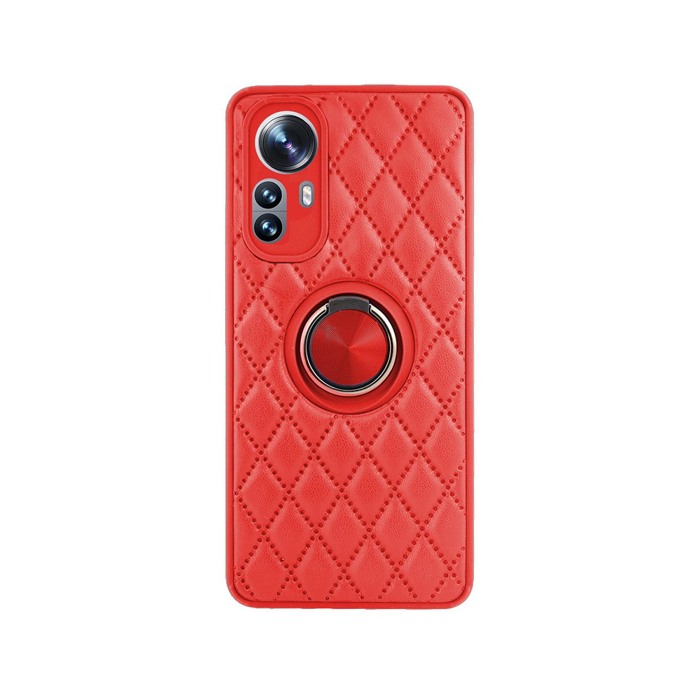 Capa Xiaomi 12X 5G Fluffy Diamond Anel Vermelho