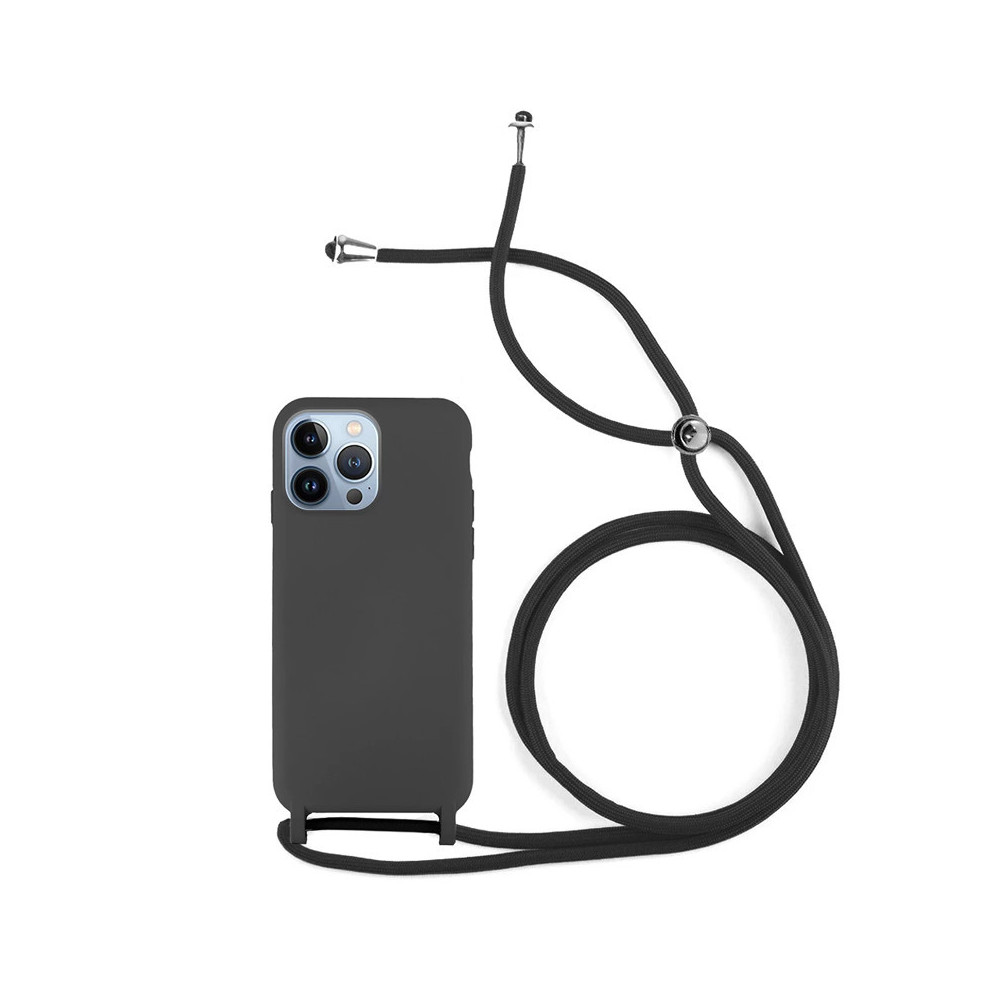 Capa Xiaomi Poco F3 Silky Cordão Preto