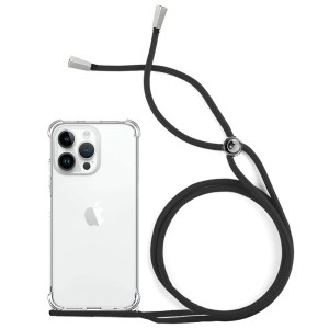 Capa Xiaomi Redmi Note 11 Pro Anti Choque Cordão Preto