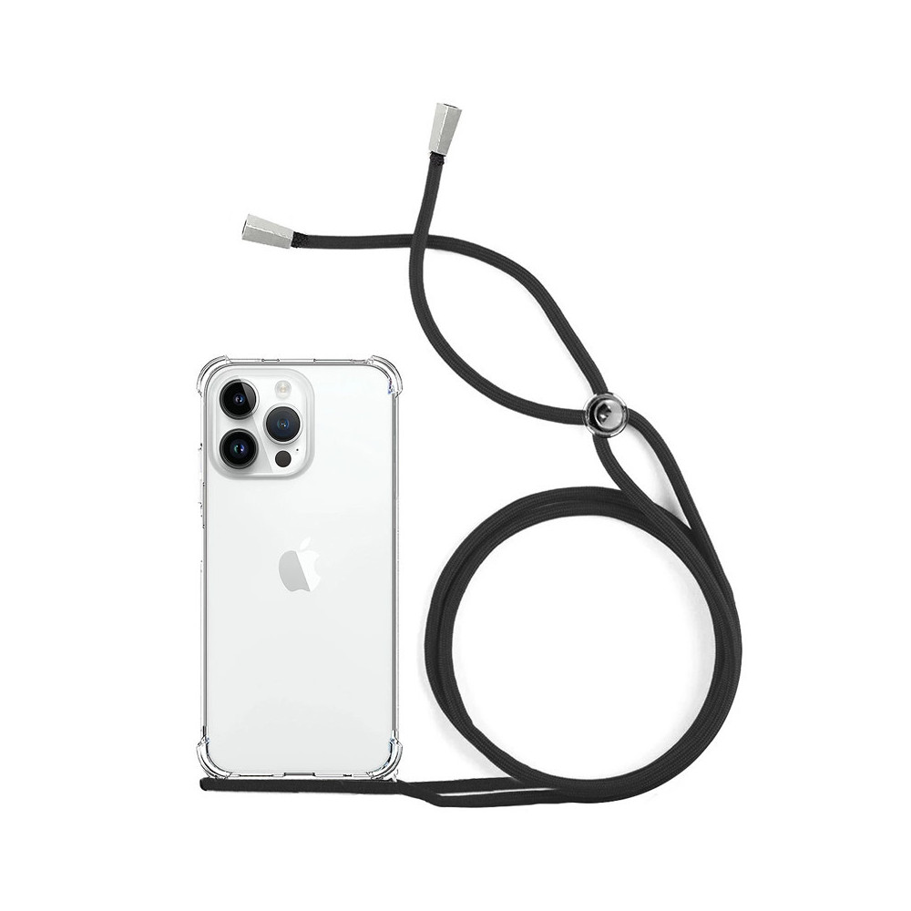Capa Xiaomi Redmi Note 11 Pro Anti Choque Cordão Preto