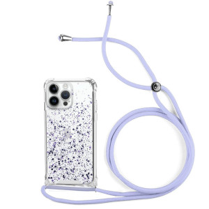 Capa Xiaomi Redmi Note 11 Pro Brilhantes Cordão Lilás