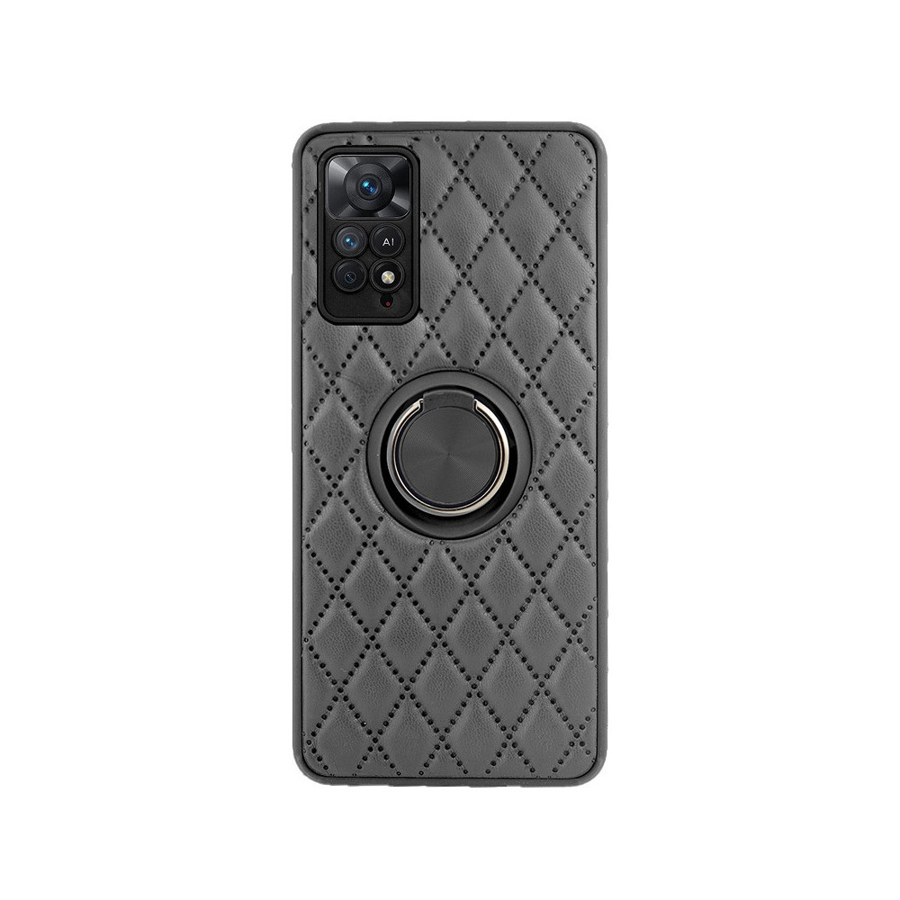 Capa Xiaomi Redmi Note 11 Pro Diamantes Macios Anel Preto
