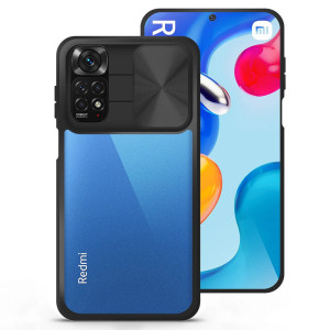 Capa Xiaomi Redmi Note 11 Pro Proteção Câmara Frame Preto