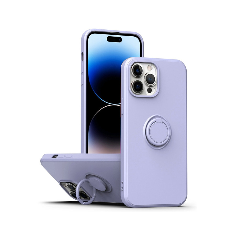 Capa Xiaomi Redmi Note 11 Pro Silky Anel Lilás