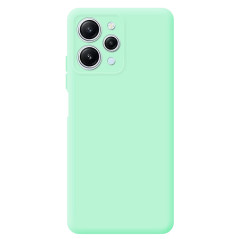 Capa Xiaomi Redmi 12 Soft Silky Verde Água
