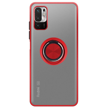 Capa Xiaomi Poco M3 Pro 5G Híbrida Anel Vermelho