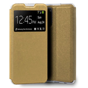Capa Xiaomi Redmi A2 Flip Janela Lux Dourado