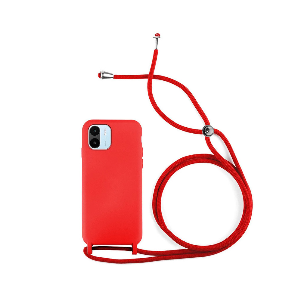 Capa Xiaomi Redmi A2 Silky Cordão Vermelho