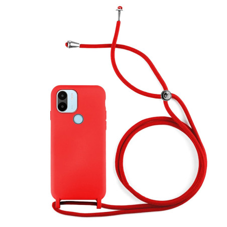 Capa Xiaomi Redmi A2+ Silky Cordão Vermelho