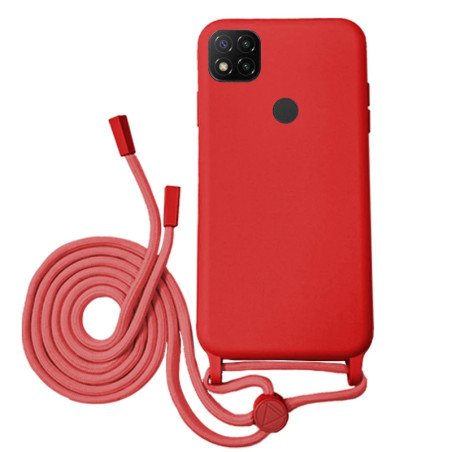 Capa Xiaomi Redmi 9C Silky Cordão Vermelho