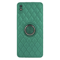 Capa Xiaomi Redmi 9A Diamantes Macios Anel Verde