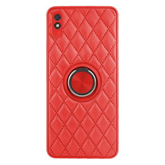 Capa Xiaomi Redmi 9A Diamantes Macios Anel Vermelho