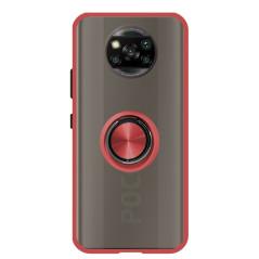 Capa Xiaomi Poco X3 / Pro Híbrida Anel Vermelho
