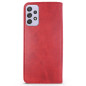 Capa Samsung A52s 5G Flip Efeito Pele Vermelho