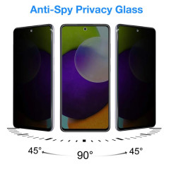 Película Samsung A52s 5G - Vidro Temperado Privacidade Full Cover 3D